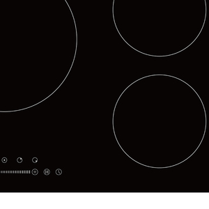 Table de cuisson à induction en verre céramique à 5 foyers avec commande tactile adaptée - Product Image 6