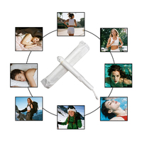 Tampons jetables en carton souple Kinzino Probiotic équilibrant le pH, coton biologique, hygiène féminine, qualité médicale, respirants