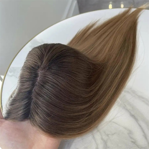 Toupee <span class=keywords><strong>de</strong></span> Cabello Humano Completo, Ligero y Transpirable, con Base <span class=keywords><strong>de</strong></span> Seda para Volumen, Cierre <span class=keywords><strong>de</strong></span> Toupee, Entrega Aleatoria, Efecto <span class=keywords><strong>Piel</strong></span> <span class=keywords><strong>de</strong></span> Aguja - Product Image 5