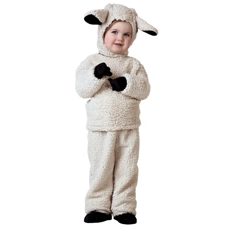 Venta directa de fábrica de ovejas traje de la mascota para los niños