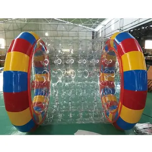 Rodillo inflable grande para caminar con agua, Hamsters para personas en el interior, en venta