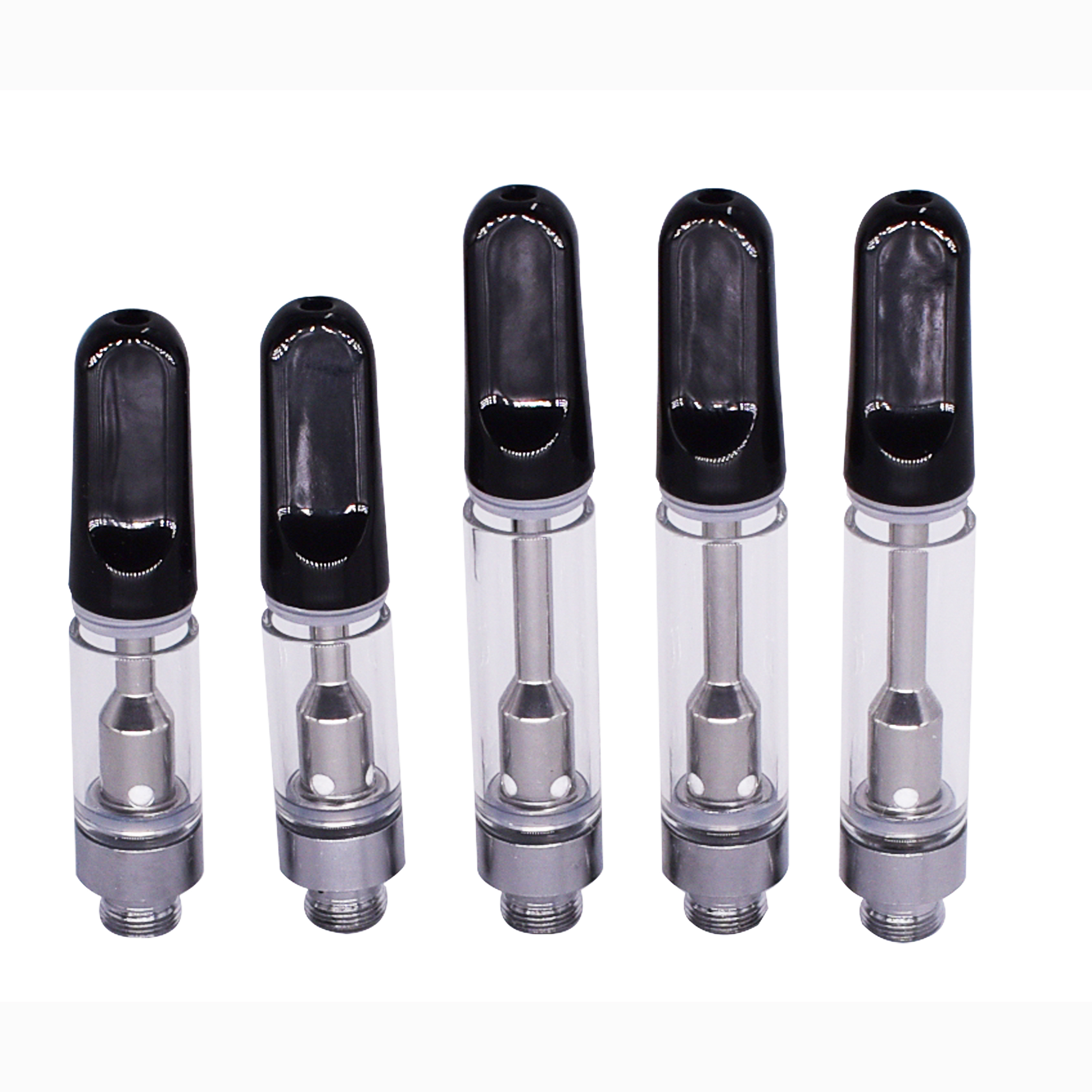2021 wholesale 510 thread ceramic leak proof disposable cbd oil cartridge empty 0.5ml 1ml ceramic cart