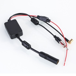 Avec connecteur SMB AM/FM <span class=keywords><strong>DAB</strong></span> de voiture + <span class=keywords><strong>antenne</strong></span> Radio de voiture AM/FM <span class=keywords><strong>DAB</strong></span>, diviseur d'<span class=keywords><strong>antenne</strong></span>, amplificateur d'<span class=keywords><strong>antenne</strong></span> de Signal Radio - Product Image 4