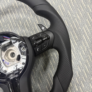 Volante de Cuero para <span class=keywords><strong>BMW</strong></span> M3 M4 M5 F30 F10 F15 F36 F01 F05 F06 F10 F12 F15 F20 F22 F25 <span class=keywords><strong>F31</strong></span> F32 E70 E71 E90 X1 X2 X3 X5 X6 - Product Image 4