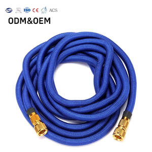 Nouveau produit : Tuyau flexible extensible 3x, expansion automatique, matériau TPE anti-corrosion pour lavage de voiture, haute résistance à la pression - Product Image 1