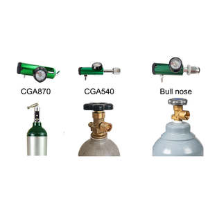 Régulateur de clic de haute qualité nez de taureau <span class=keywords><strong>CGA540</strong></span> CGA870 régulateur d'oxygène avec bouteille d'humidificateur pour générateur d'ozone médical - Product Image 4