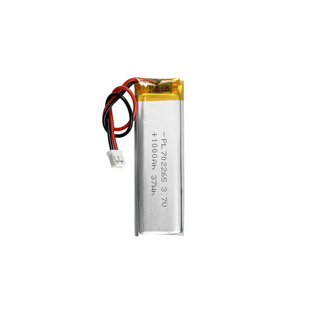 Customized Li-Polymer 3.7v 1000mah Rechargeable Replacement Lipo Cell 702265 Battery with Plug for GPS