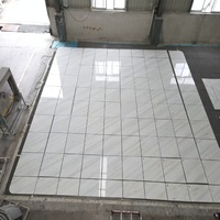 YUANDA haute qualité naturel blanc Bianco Lasa marbre coupé à la taille carreaux pour salle de bain mur carrelage escalier hôtel Villa