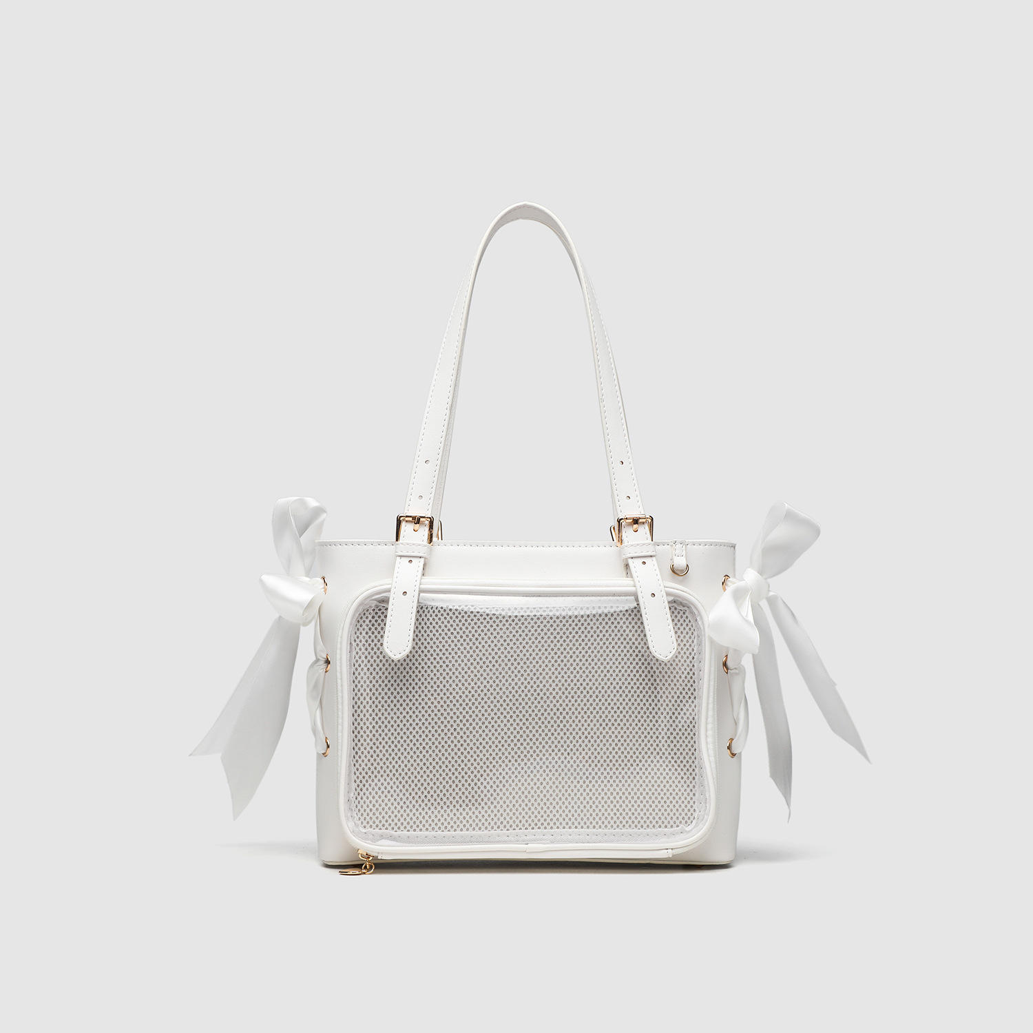 White with tie plate