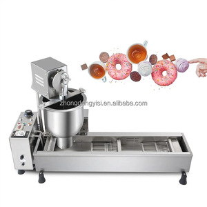 Fully Automatic Mini Donut Machine 304 Stainless Steel 11L Round Donut <b>Cutter</b> <b>Ring</b> Maker for Snack Food Baking Manufacturing - Product Image 4