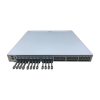 Commutateur SAN Fibre Channel Brocade BR-6510-24-16G-F 24 ports 1 Gbps avec PoE, SNMP, QoS, empilable et prise en charge du VLAN