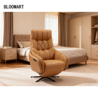Chaise de jeu rotative ergonomique moderne exécutive chaise d'ordinateur à carreaux fonction de longue séance pour le bureau à domicile en direct