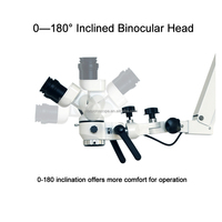 Rugged Wide Field 3X-16X Dental and Ophthalmic Operating Microscope Magnification Surgical Microscope Dental