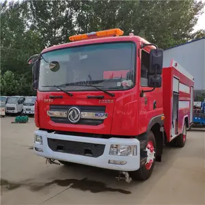 5000L 6000 litre dizel yangın motor DONGFENG itfaiyeci kamyon