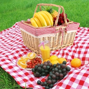 <span class=keywords><strong>Panier</strong></span> de <span class=keywords><strong>rangement</strong></span> en <span class=keywords><strong>osier</strong></span> tissé à la main, corbeille pour jardin, pique-nique, avec poignée, livraison gratuite - Product Image 6