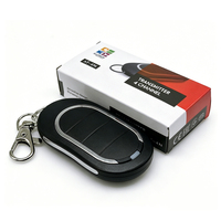 Control Remoto de 4 Canales ALUTECH AT-4N para Puertas Correderas y Garajes, 433.92MHz, Código Dinámico