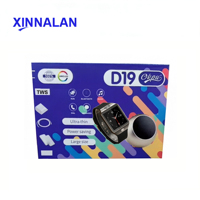 Ensemble cadeau de montre de sport avancée, écouteurs sans fil, haut-parleur portable, montre connectée D19, batterie externe