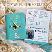 Livre de souvenirs de mariage en cuir avec couverture dorée, impression personnalisée pour grands événements, thème international, souvenir de cérémonie