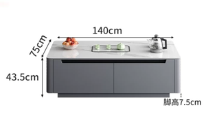 Tavolini da Caffè in <span class=keywords><strong>Legno</strong></span> Moderni per Soggiorno, Tavolino di Lusso in <span class=keywords><strong>Legno</strong></span> Moderno - Product Image 2