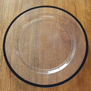 60 Assiettes de Présentation Dorées Transparentes de 13 Pouces - Product Image 5