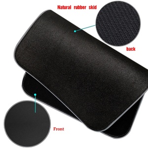 Alfombrilla de Ratón para Juegos RGB Negra Personalizable a <span class=keywords><strong>Precio</strong></span> de Fábrica, Alfombrilla de Juego para Teclado LED Antideslizante e Impermeable para Jugadores, No Tóxica - Product Image 4