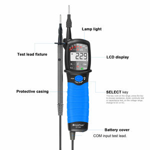 HP-38A Tester Pen kỹ thuật số LCD hiển thị AC/DC Non-Contact Auto-Range Điện áp Tester với giai đoạn xoay liên tục kiểm tra <span class=keywords><strong>Detector</strong></span> - Product Image 6