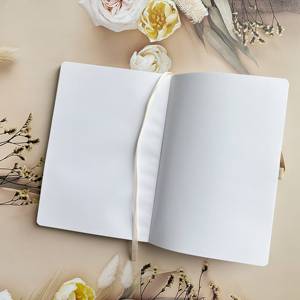 Cuaderno de Tapa Dura de Cuero PU con Páginas en Blanco <span class=keywords><strong>para</strong></span> Interiores, Personalizable al por Mayor, <span class=keywords><strong>para</strong></span> Promoción Empresarial, Encuadernación Cosida, 192 Páginas - Product Image 5