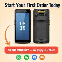 Terminal Portátil PDA iData T1 Pro Android 4G, Escáner de Códigos de Barras 1D 2D para Inventario Minorista, Precio de Fábrica
