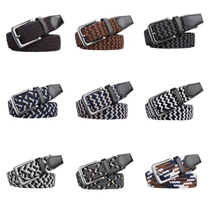 Custom Fashion Sport Fabric <strong>Belts</strong> Men's Stretch Woven <strong>Belt</strong> Golf <strong>Belts</strong> - Product Image 4
