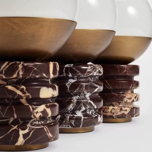 Hậu hiện đại Ý cao cấp đá cẩm thạch Đèn bàn cho phòng khách phòng ngủ nghiên cứu hoặc khách sạn nhỏ bên bảng đèn - Product Image 5