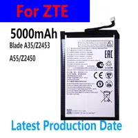 E6718ZTE-B 5000mAh untuk baterai zte ZTE Blade A35/Z2453 A55/Z2450 E6718ZTE-B
