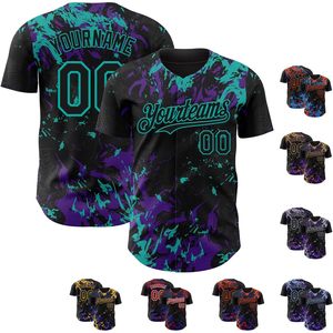 Custom Baseball Jersey Personalized Team Button <b>Down</b> Moisture Wicking Unisex Sports Uniform for Men Youth Women - Product Image 1