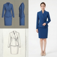 Gaun Cheongsam Qipao Wanita Gaya Cina Modern Jubah Formal Poliester Untuk Wanita Pakaian Wanita