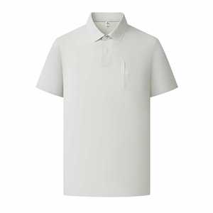 Polo en nylon fin, résistant à l'usure, respectueux de la peau, uniformes de travail - Product Image 4