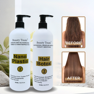 Organische Kokosnussöl-Keratin-Behandlung 500ml Haar-Reparatur-Pflegecreme mit Aminosäuren und Mineralien, Silikonfrei - Product Image 4