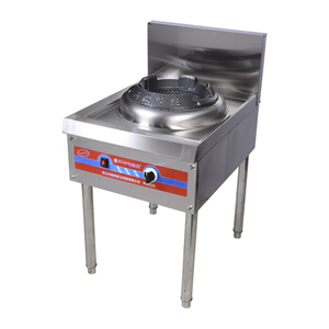 Freestanding Stainless Steel Body Cast Iron Pan <strong>Support</strong> <strong>Wok</strong> Burner Chinese Gas Stove With Flameout Protection