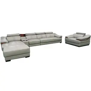 공장 진짜 사진 6 seater 모듈 소파 로비 직물 지면 낮은 거실 가구 큰 가장 안락한 settee 소파