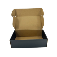 Boîte d'expédition en carton ondulé personnalisée pour produits e-commerce, boîte d'emballage pour avion, caja de embalaje