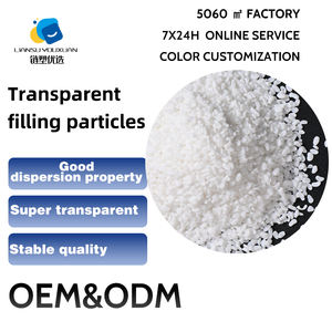 HDPE/LDPE/LLDPE 가방 필름 등급 플라스틱 과립용 소금백색 고광택 투명 필러 마스터배치 - Product Image 2