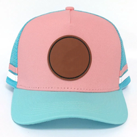 Gorras Trucker con Logotipo Personalizado al por Mayor, Gorra de Béisbol con Malla Trasera, Regalo Promocional, Gorra con Correa Ajustable y Parche Redondo para Deportes