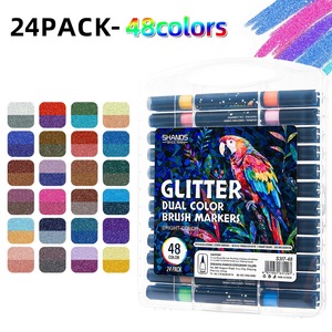 Juego de Marcadores de Doble Punta <span class=keywords><strong>Ohuhu</strong></span>, Marcadores Artísticos a Base de Aceite de Gran Capacidad para Estudiantes, Dibujo de Anime, Graffiti - Product Image 1