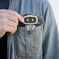 Robot compagnon intelligent AIBI, robot de bureau bionique, animal de compagnie interactif, interaction vocale multilingue, contrôlé par application, robot de bureau interactif pour la maison