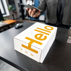 Chất Lượng Cao <span class=keywords><strong>S</strong></span>óng Cứng Nhắc Hộp Từ Đóng Cửa Có Thể Tái Chế Tái <span class=keywords><strong>S</strong></span>ử Dụng Cho Thiết Bị Điện Tử Điện Thoại Di Động Phụ Kiện Bao Bì Hộp - Product Image 1