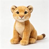 Peluche de puma réaliste, douce et moelleuse, jouet animal sauvage, cadeaux touristiques pour le zoo, vente en gros personnalisée
