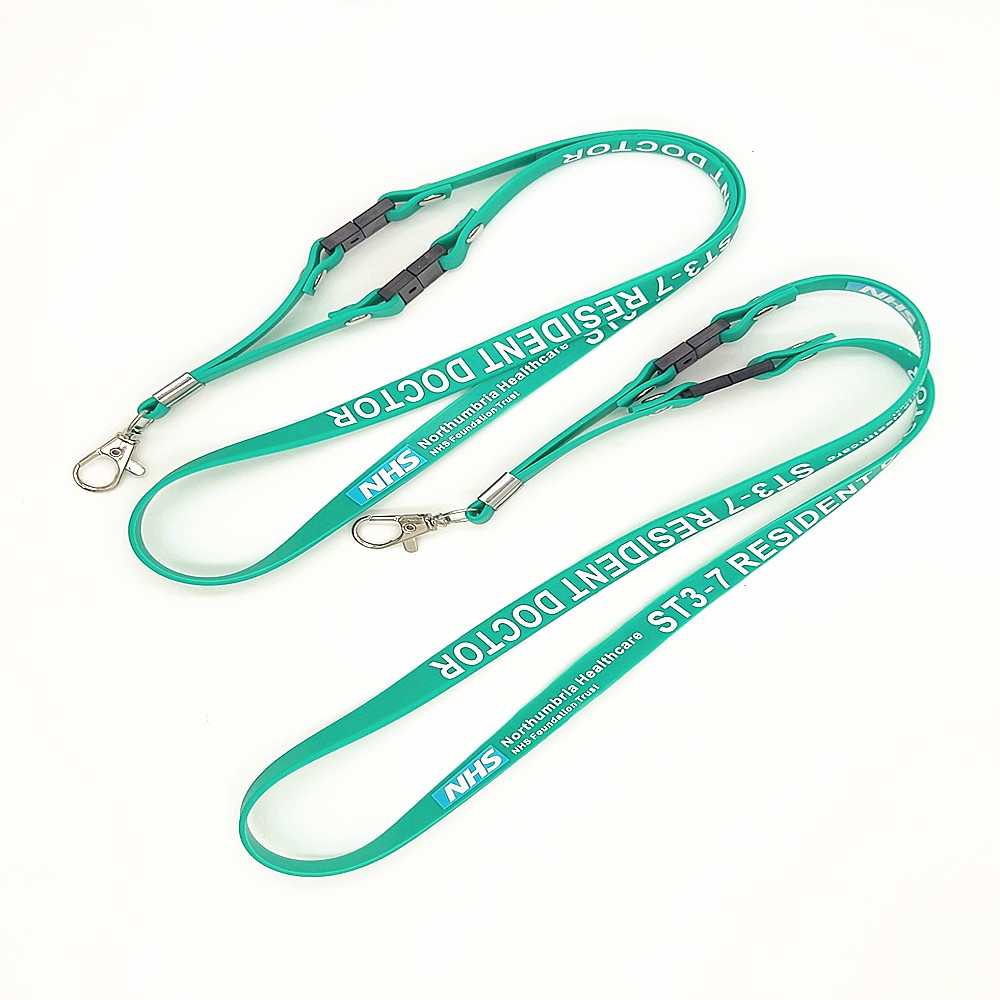 Craft Gifts Daisy Flower Beaded Boho Lanyard Silicone Bead Sunflower Lanyard Badge Holder Keychain Lanyard for Her