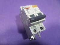 PLC Merlin-Gerin multi9 C60N Circuit Breaker C3 2-pole, Warranty Product