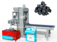 Machine de fabrication de briquettes de charbon de chicha hydraulique pour chicha arabe