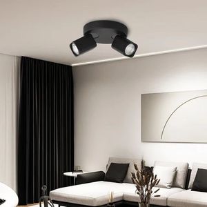 Éclairage sur rail à LED au design moderne avec source de lumière <span class=keywords><strong>GU10</strong></span> à intensité variable et à angle réglable pour les projets d'intérieur d'hôtel - Product Image 4