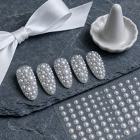 Autocollants en acrylique personnalisés avec perles et cristaux, tailles variées, 3-en-1 pour la décoration artisanale – Distributeur de stickers ornements brillants