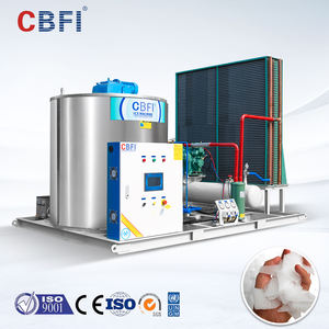 8 Tonnen industrielle Meersalz Wasser Flocke Eismaschine Maschine Schneeflocke Eis Herstellung Flocke Eismaschine Preis für Fisch Meeres früchte Markt - Product Image 2